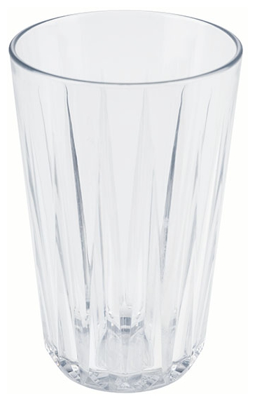 APS Trinkbecher -CRYSTAL- crystal clear Ø 8 cm, H: 12,5 cm Inhalt 0,30
