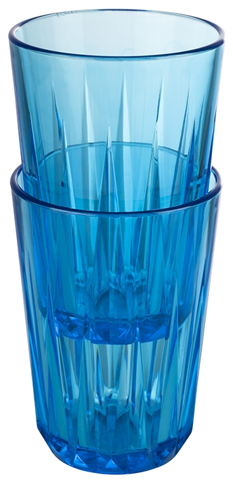 APS Trinkbecher -CRYSTAL- blue sky Ø 7 cm, H: 9,5 cm inhalt 0,15