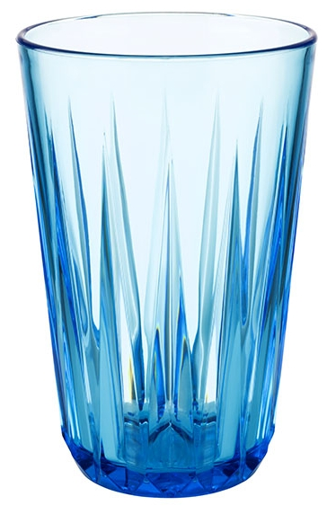 APS Trinkbecher -CRYSTAL- blue sky Ø 8 cm, H: 12,5 cm Inhalt 0,30