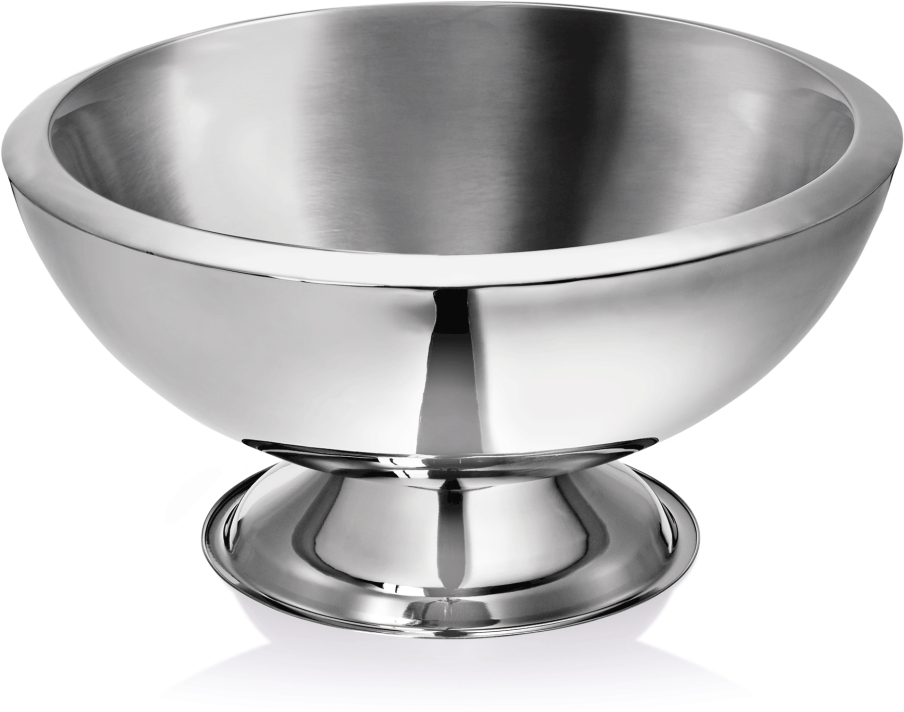 Champagnerkühler, Ø 43 cm, doppelwandig, Chromnickelstahl