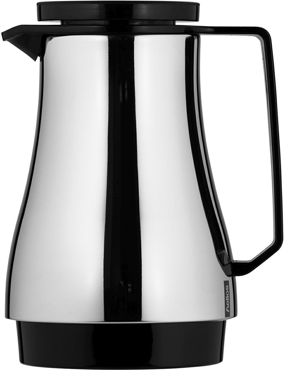 Isolierkanne 0,6 l schwarz - Helios Champion -