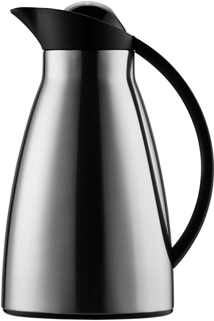 Isolierkanne 1,0 l schwarz - Helios Gala -